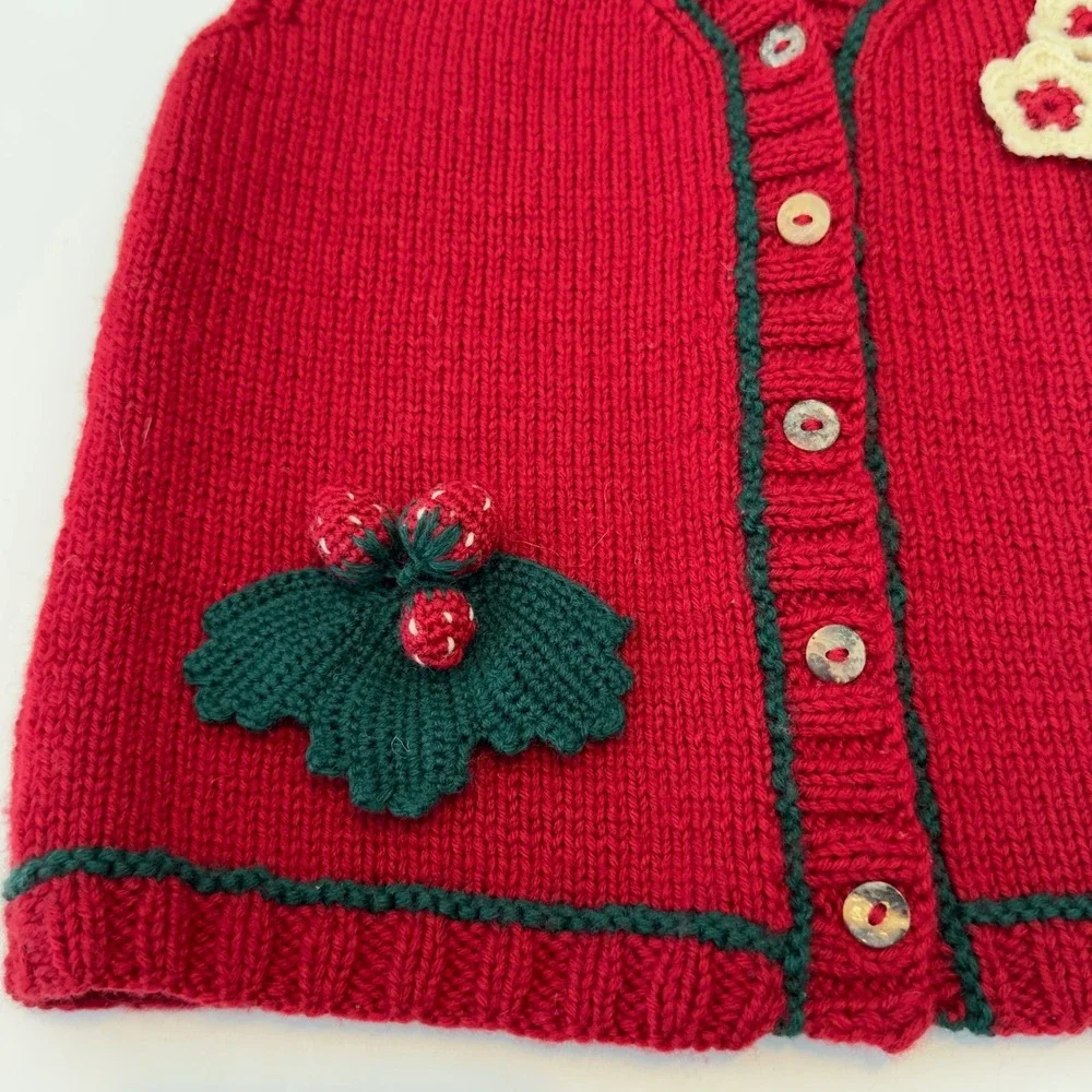 Handmade knit sweater